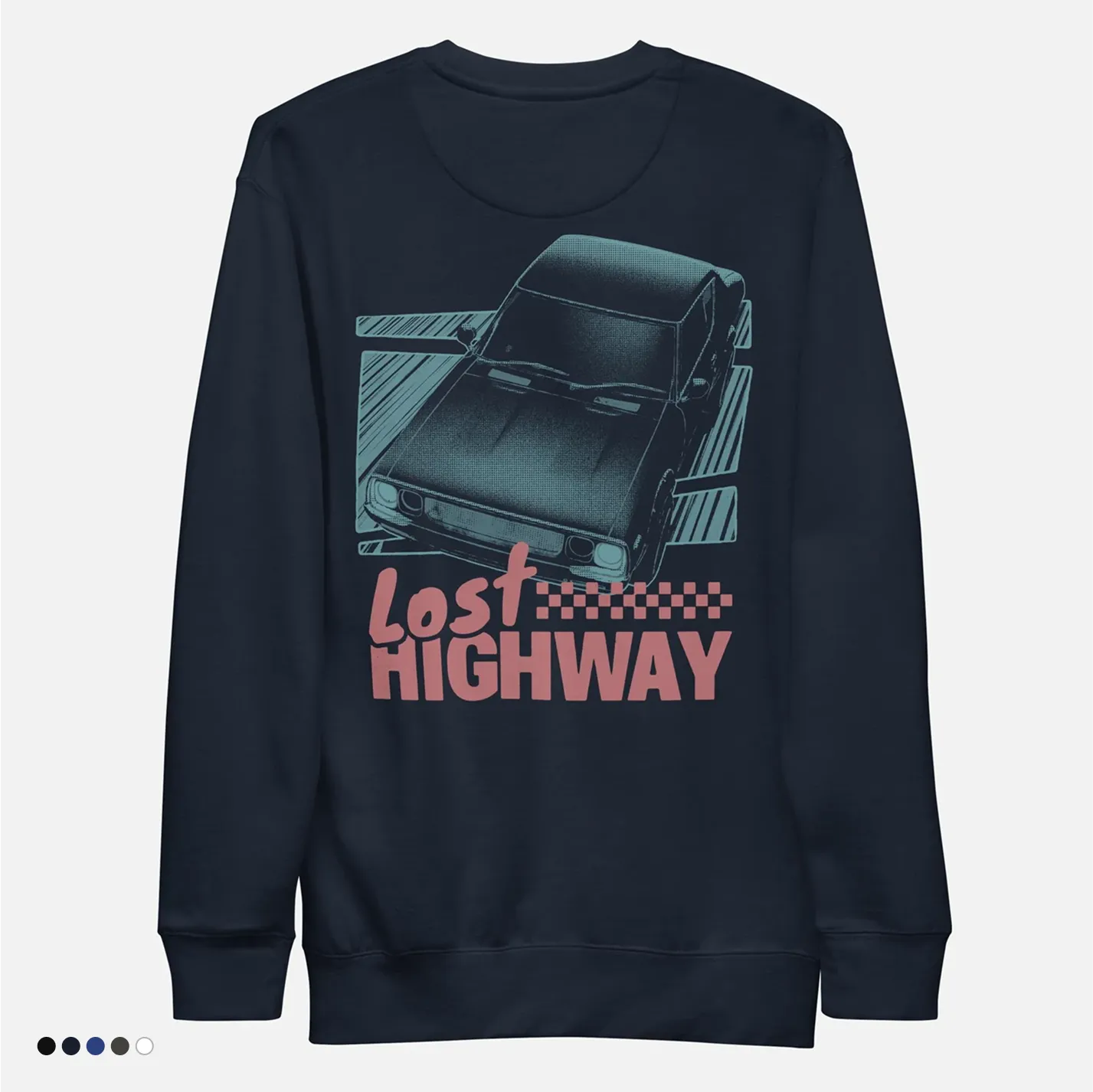 Lost Highway - Sweatshirt - Back - Unisex