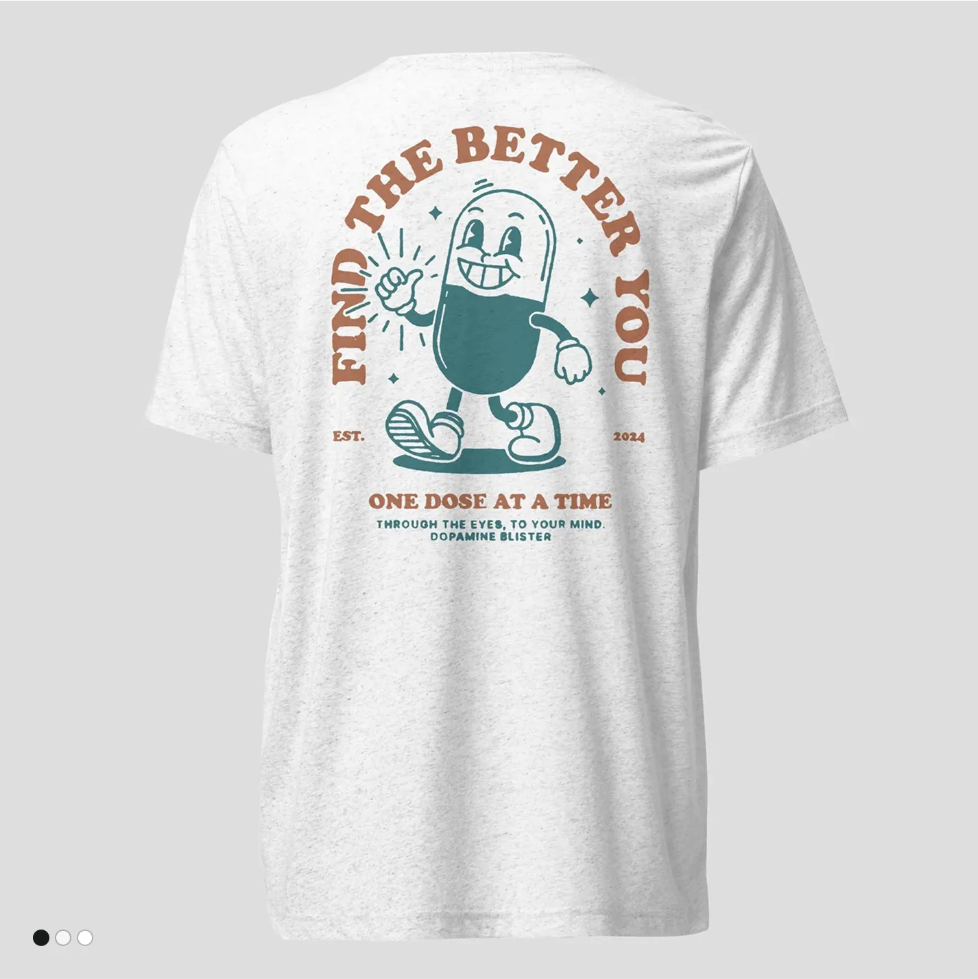 Find the better you - T-Shirt - Back - Unisex