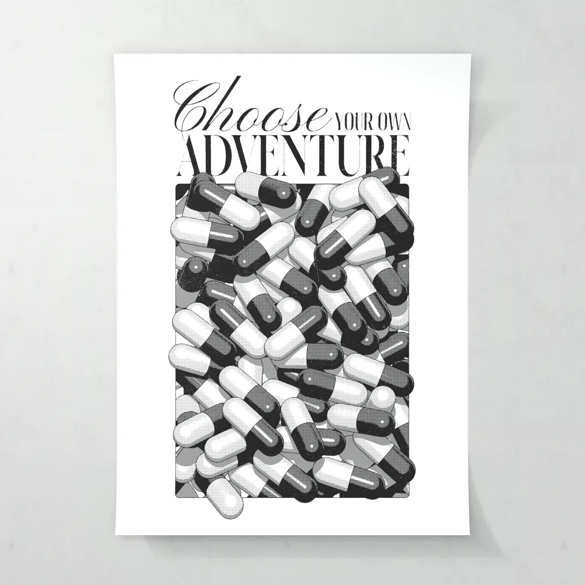Choose your own adventure - Poster - Matte