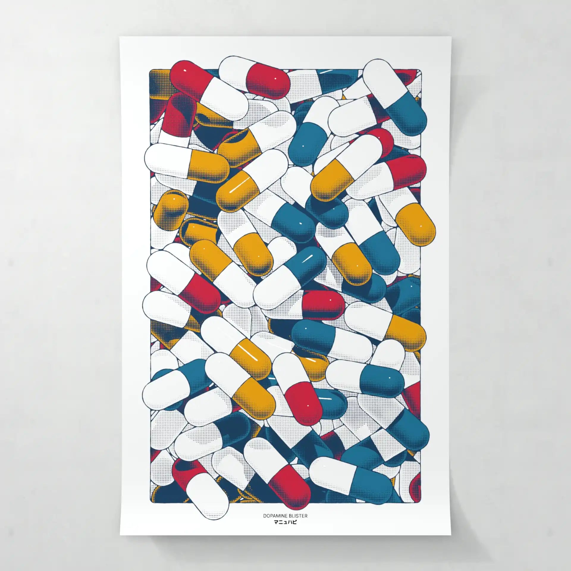 Triphasic pills - Poster - Matte
