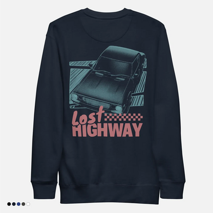 Lost Highway - Sweatshirt - Back - Unisex