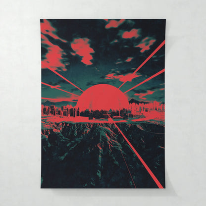 City Fireball - Poster - Matte