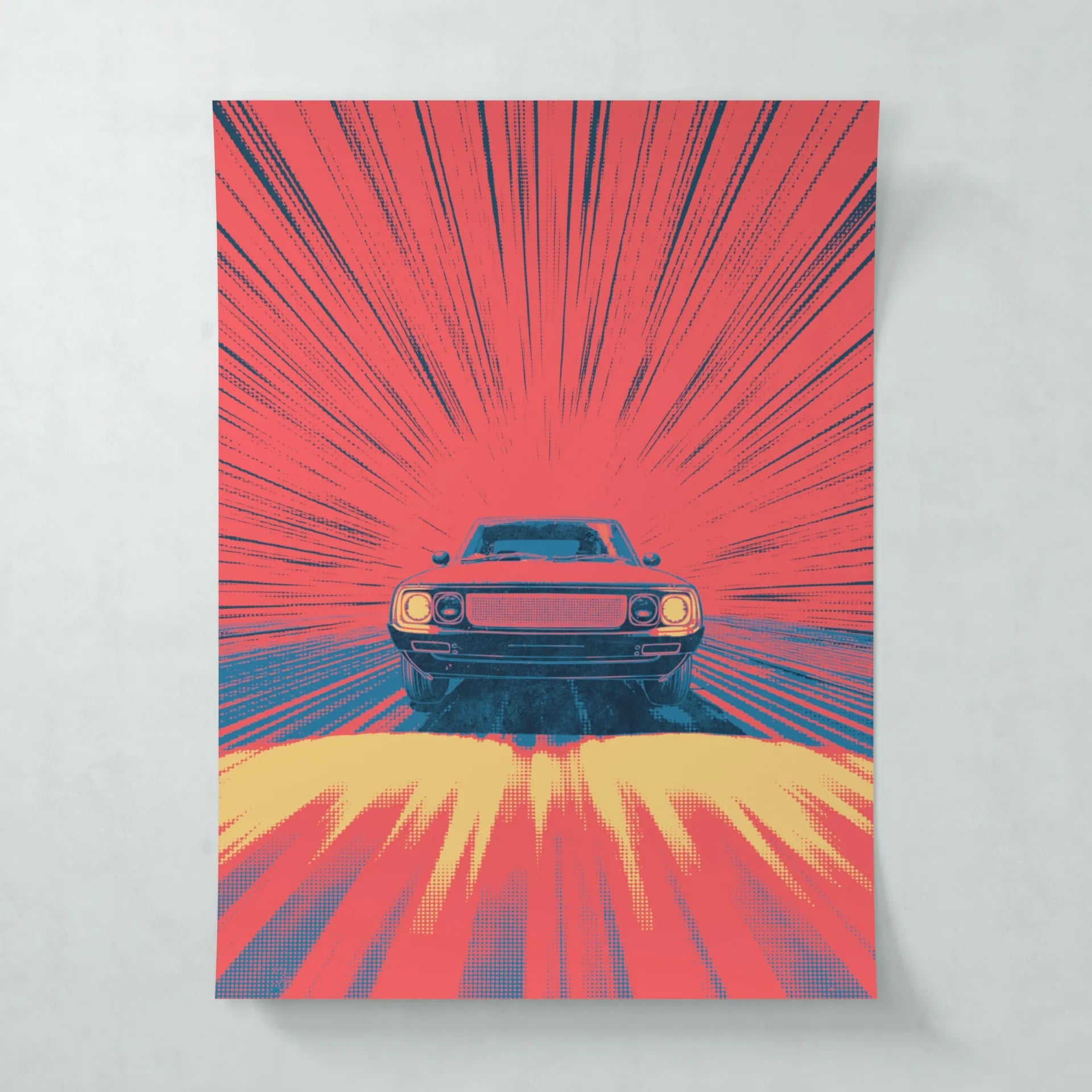 The Route Seeker front - Poster - Matte