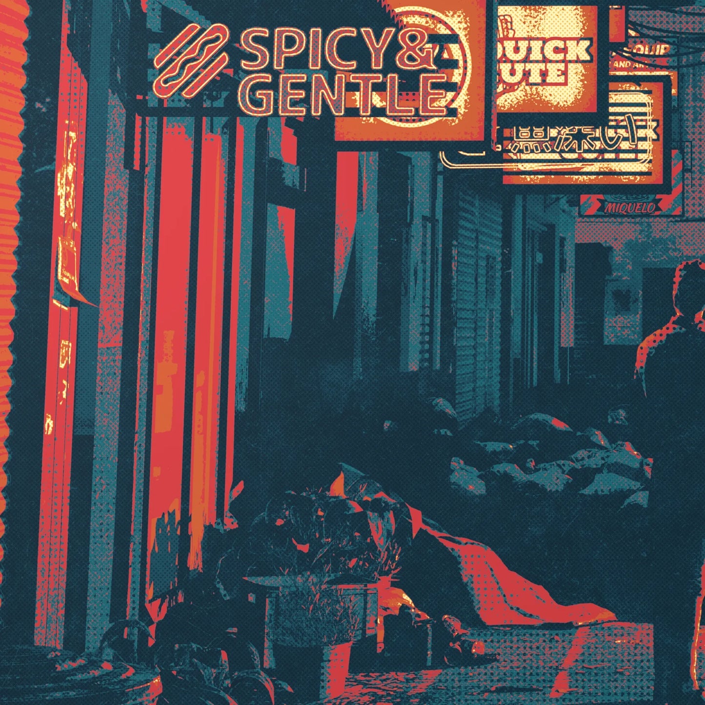 Sign alley - Poster - Matte